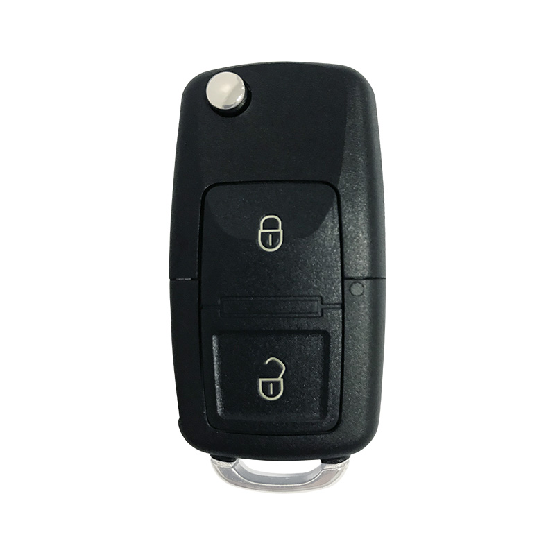 QN-RS148X 2 buttons 315MHz 433.92MHz Flip Remote Shell Fob Car Key Case Compatibility VW_DJ/L series system