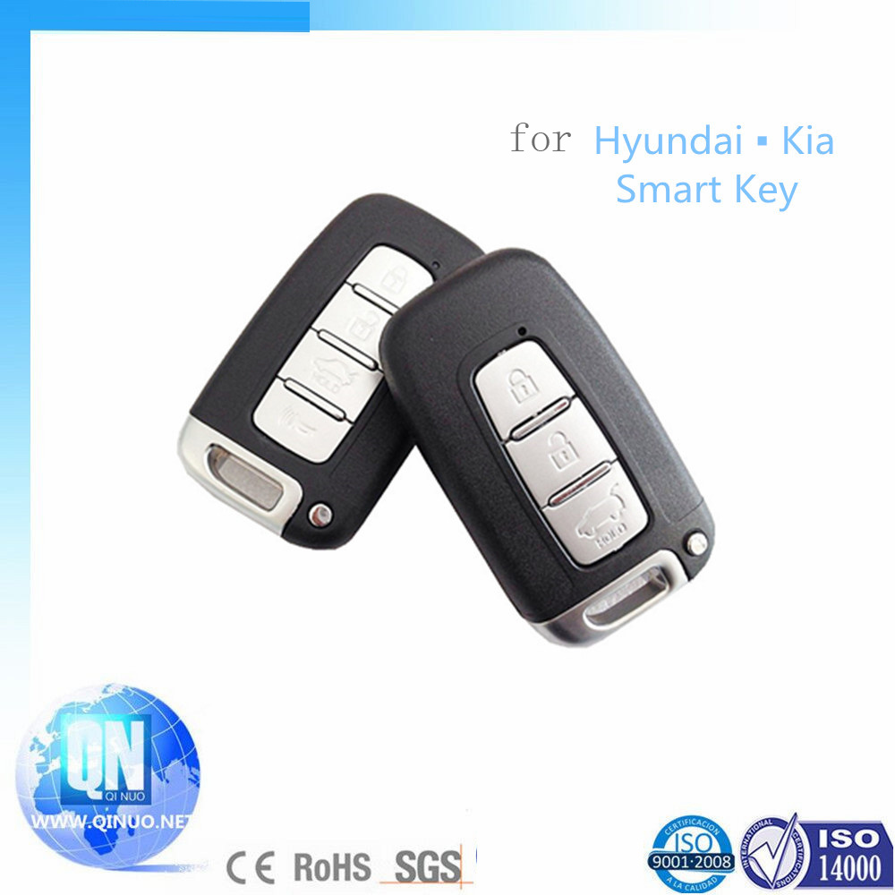 QN-RF399X 4 buttons 433.92MHz  315MHz Car Key Shell Remote for Hyundai Sonata  IX35 Veloster Kia Cerato Sportage etc