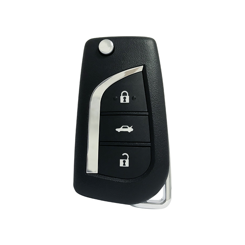 QN-RS422X 315MHz TOYOTA New Vios  Corolla High Lander 3 Button Accessories Car Key Case Fob