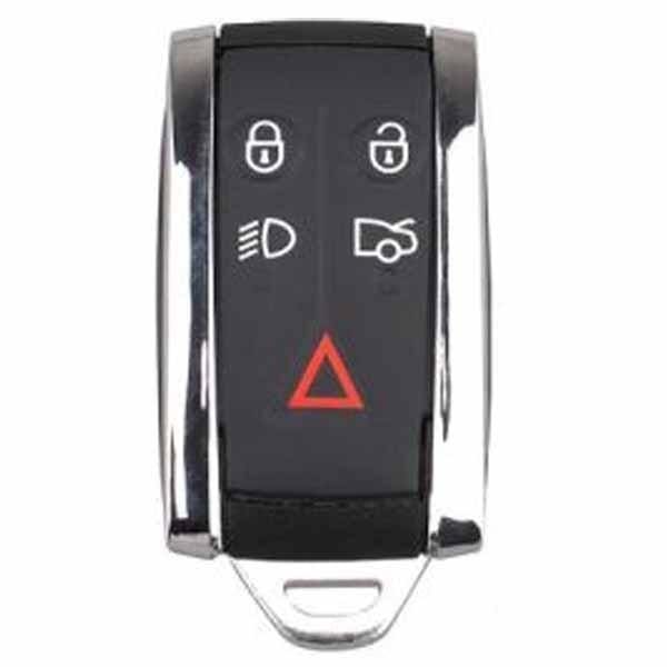 QN-RF620X 5 Button Remote Car Key Fob Case Replacement 2007-2015 Jaguar Smart Key