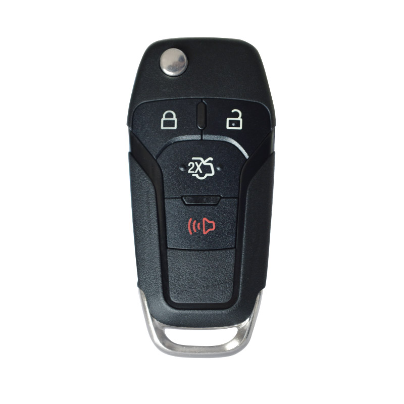 QN-RS647X Ford N5F-A08TAA OEM 4-Tasten-Schlüsselanhänger