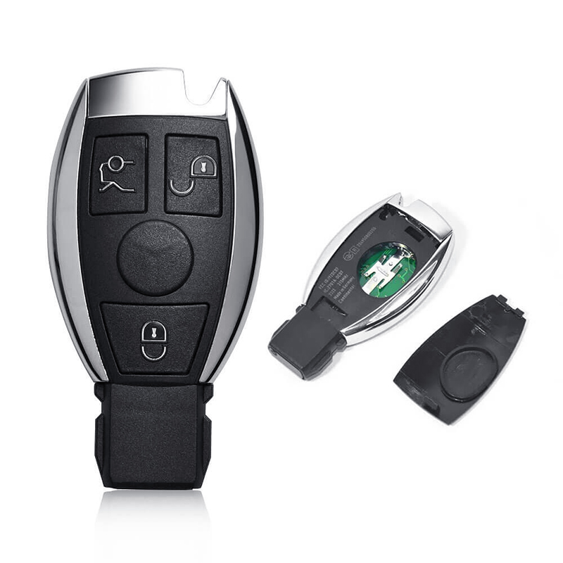 QN-RF357X 315MHz Smart Remote Schlüsselanhänger 3 Tasten 433MHz mit NEC Chip für Mercedes-Benz vor 2013