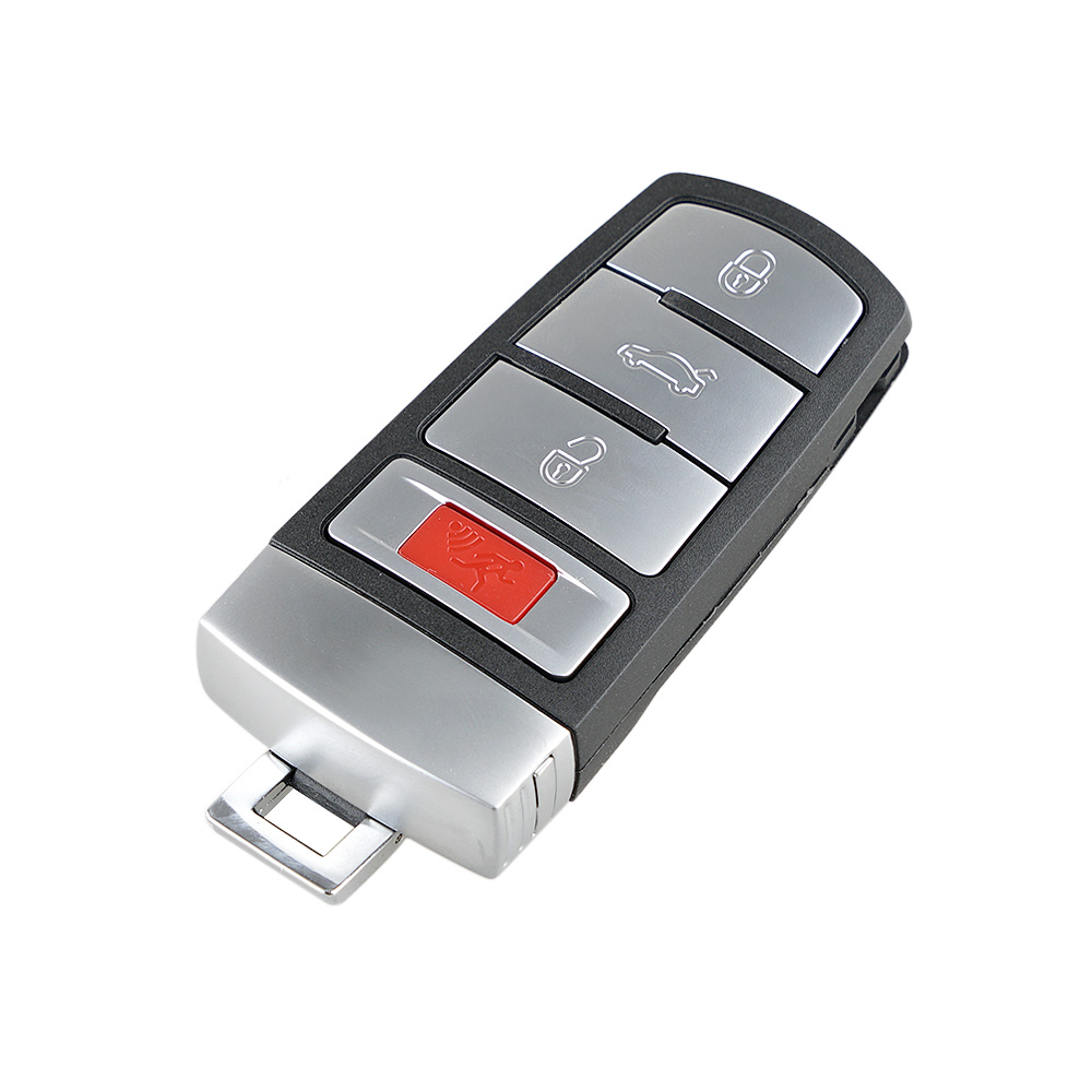 QN-RS669X 315MHz 4 Tasten 2009–2015 VW CC Fcc ID NBG009066T Schlüsselanhänger Ersatz